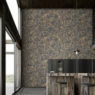 Adawall 1503-5 Vera Koyu Gri 106x1560 Duvar Kağıdı