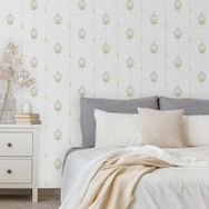 Adawall 9902-4 Tropicano Gri 110x110 Damask Desen Modern Duvar Kağıdı