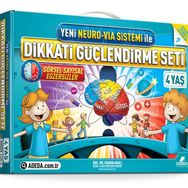 Adeda Anasınıfı 4 Yaş Neuro Via Dikkati Güçlendirme Seti