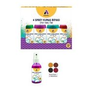 Adel 1 - 218 8000 041 4Lü Klasik Renkler Sprey Kumaş Boyası