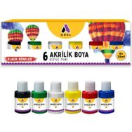Adel 25x6 ml Klasik Renkler Akrilik Boya