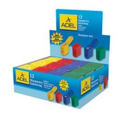 Adel 607 Geniş Plastik Hazneli Çok Renkli Kalemtraş