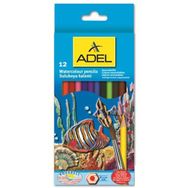 Adel 6263 Aquarell 12 Renk Uzun Sulu Boya Kalemi