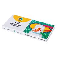 Adel 837002 12 Renk Yağlı Pastel Boya