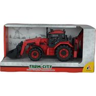 Adel Farm City Kırmızı Kazıcı Yükleyici