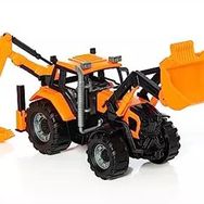 Adel Farm City Turuncu Kazıcı Yükleyici