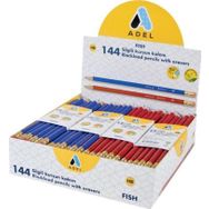Adel Fish Pencil Silgili 12 Adet Kurşun Kalem