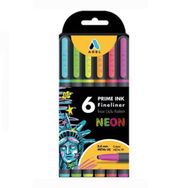Adel Prime Ink 6'lı Neon Fineliner