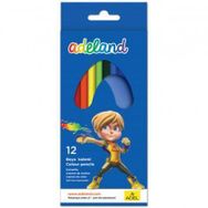 Adeland 2112315100 Kuru Boya 12 Renk Tam Boy