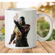 Adell A2465 Mortal Kombat X Oyun Baskılı Seramik Kupa Bardak