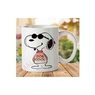 Adell A2555 Snoopy Baskılı Seramik Kupa Bardak
