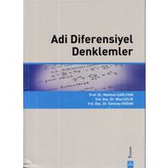 ADI DIFERENSIYEL DENKLEMLER - MEHMET ÇAĞLIYAN;NISA ÇELIK;SETENAY DOĞAN