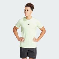 Adidas Designed For Training Workout Yeşil Erkek T-shirt