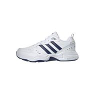 Adidas EG2654 Fundamental Ftwwht Dkblue Msilve Erkek Beyaz Lacivert Spor Ayakkabı