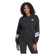 Adidas Future Icons 3 Stripes Full Zip Siyah Kadın Sweatshirt