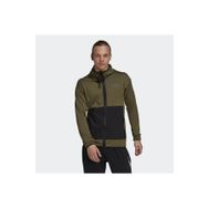 Adidas GV1626 Haki Kapüşonlu Erkek Sweatshirt