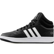 Adidas Hoops Mid 3.0 K Cblack Ftwwht Gresix Unisex Çocuk Ayakkabı