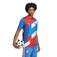 Adidas HU1261 FCB Preshi Kırmızı Mavi Beyaz Erkek Forma