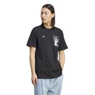 Adidas IB4909-M MESSI G T Siyah Erkek Bisiklet Yaka T-Shirt
