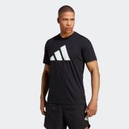Adidas IB8273 Siyah Beyaz Erkek T-Shirt