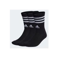 Adidas IC1321 Cushioned Crew 3'lü Siyah Unisex Çorap Seti