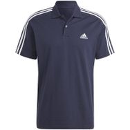 Adidas IC9311 Lacivert M 3S PQ PS Günlük Polo Erkek T-shirt
