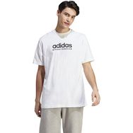 Adidas IC9821-M Beyaz Yuvarlak Yaka Regular Fit Erkek T-Shirt