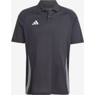 Adidas IJ8344 Siyah Tiro24 C Polo Yaka Futbol Antrenman Erkek T-Shirt