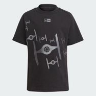 Adidas IM9519 Siyah X Star Wars ZNE T Günlük Çocuk T-shirt