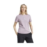 Adidas IN6449 Mor W Metallic TEE Günlük Kadın T-Shirt