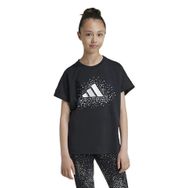 Adidas IW3284 Siyah JG GL TEE Günlük Çocuk T-Shirt