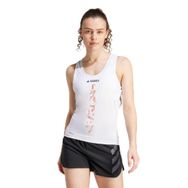 Adidas IW6685 Terrex XPR Singlet W Beyaz Kadın Koşu Atleti