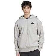 Adidas IW8597 Future Icons Doubleknit Full Zip Gri Erkek Ceket
