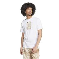 Adidas IX6743 Beyaz Camo Label TEE Günlük Erkek T-Shirt