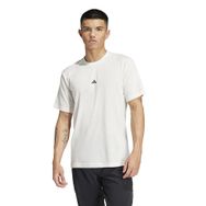 Adidas IX9054 Yoga Tee Beyaz Erkek Antrenman T-shirt