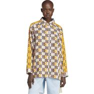 Adidas JC6156 Ls Aop Shirt Çok Renkli Günlük Kadın Gömlek