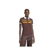 Adidas JC6175 Kahverengi Slim Polo Kadın T-shirt