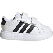 Adidas JS4906 Sportswear Grand Court 3.0 Bubble Beyaz Siyah Bebek Ayakkabısı