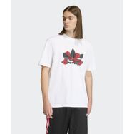 Adidas KS7614-001 Beyaz Trefoil Series Roses Erkek Tişört