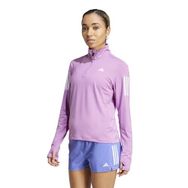 Adidas Own The Run Half Zip Mor Kadın Sweatshirt