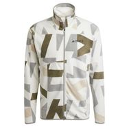 Adidas Terrex Multi Printed Full Zip Beyaz Erkek Sweatshirt