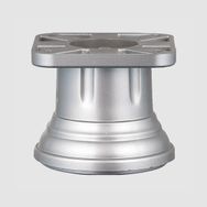 Adilon Mat Krom 6 cm Geniş Sütun Ayak