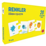Adım Adım 3+ Yaş Renkler - Öğren Eşleştir