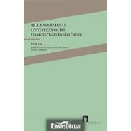 Adlandırmanın Ontoteolojisi - Diadochos Proklos