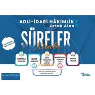 Adli İdari Hakimlik Ortak Alan Süreler Kitabı - Temsil Kitap