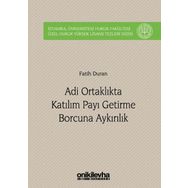 Adli Ortaklıkta Katılım Payı Getirme Borcuna Aykırılık - On İki Levha Yayıncılık