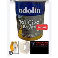 Adolin 3 kg Kırmızı Yol Çizgi Boyası