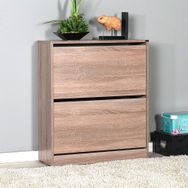 Adore Flat Duo Kapaklı 2 Katlı Geniş Ayakkabılık