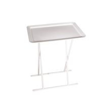 Adore Handy Mate Beyaz 52x66x32,5 cm Handy Mate Katlanabilir Tepsili Sehpa