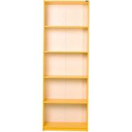 Adore MBK-05-SR-1 Sarı Modern 5 Raflı Kitaplık
